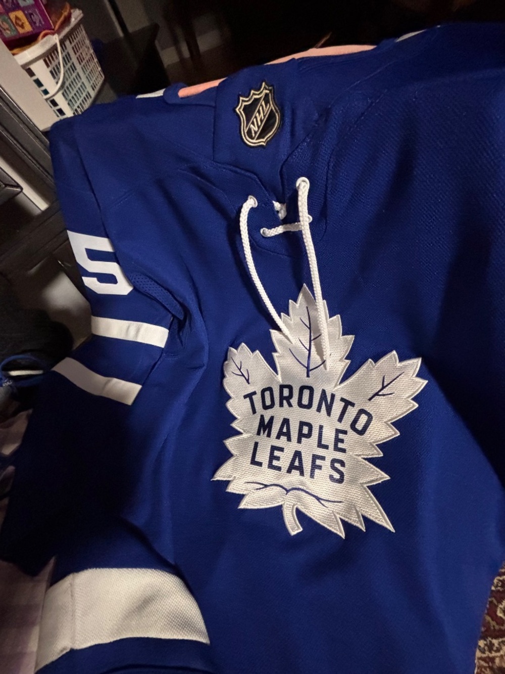 Officially Licensed Toronto Maple Leafs NHL Youth Jersey - Picture 2 of 6